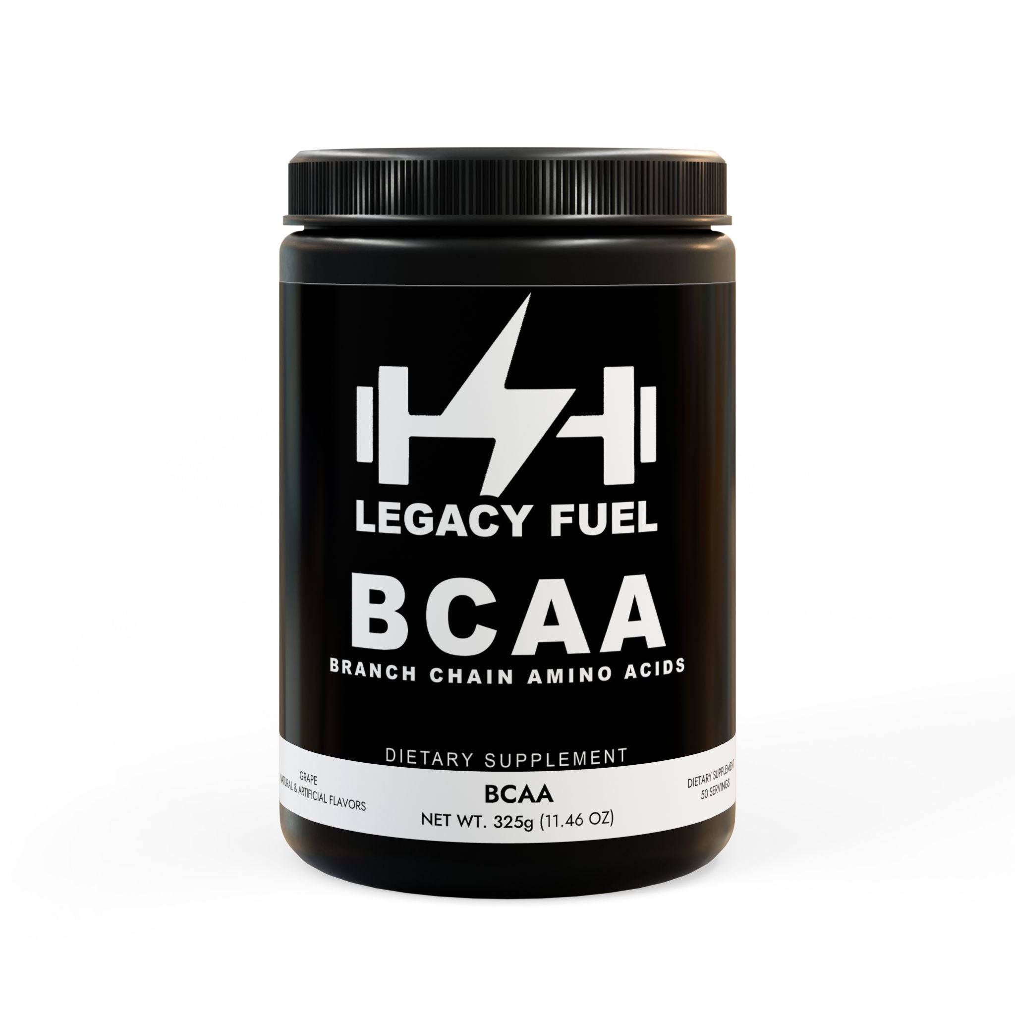 BCAA Supplement, Grape (325g, 11.46oz, 50 servings)
